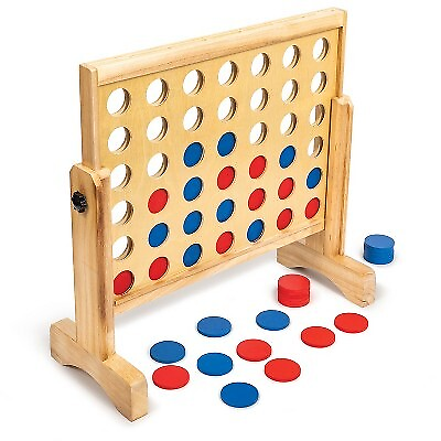 #ad Beyond Outdoors Giant Connect 4 in a Row $30.99