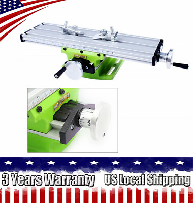 #ad Cross Slide Drill Press Bench Axis Mill Machine Work Table Compound Vise Vice $40.95