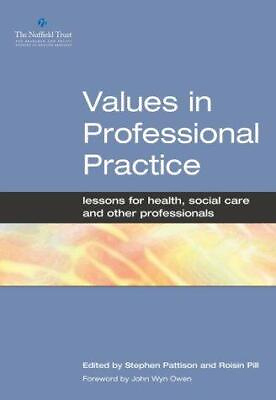 #ad Values in Professional Practice: Lessons for Health Social Care and Other Profe GBP 4.46