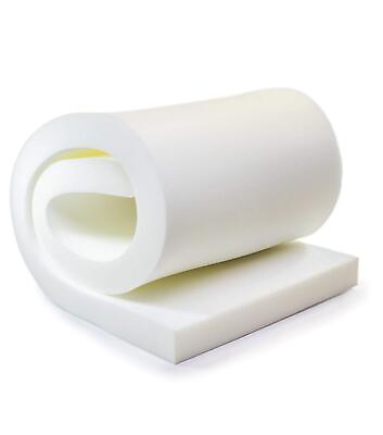 #ad Upholstery Foam Medium Density Cushion Seat Replacement Foam Sheet Foam P... $34.25