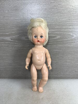 #ad RARE Eegee “Baby Susan” 8” doll 1960s PLATINUM BLONDE $14.99
