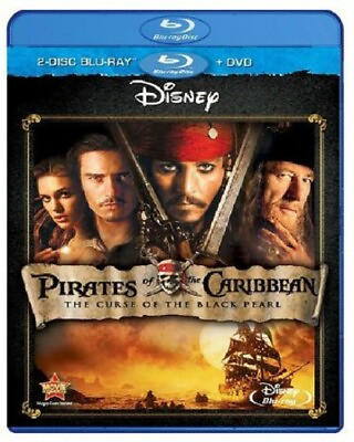 #ad PIRATES OF THE CARIBBEAN CURSE OF THE BL DVD $6.34