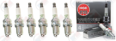 #ad NGK quot;V POWERquot; Spark Plugs Set of 6 for 1998 2000 BMW 323i 2.5L L6 $20.05