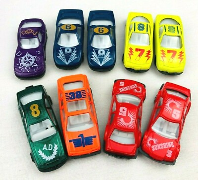 #ad Greenbrier International Racing Car Lot Miniature Vehicle Toys Wheels *Ra $9.95