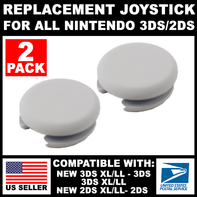 #ad 2PCS 3DS 2DS XL LL Replacement Joystick Analog Thumb Pad Cap For Nintendo Models $4.99