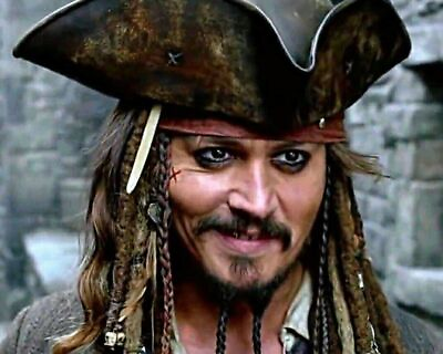 #ad Johnny Depp Jack Sparrow Pirates Of The Caribbean 8x10 Picture Celebrity Print $3.99