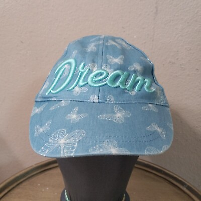 #ad #ad Blue and White Butterfly DREAM Embroidered Adjustable Baseball Hat Cap 3338 $12.99