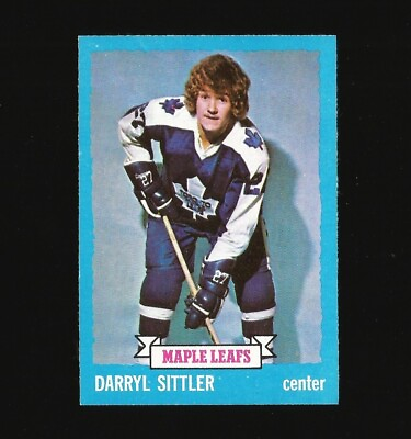 #ad 1973 74 Topps Hockey Card Number 132 Darryl Sittler #132 Toronto Maple Leafs HOF $2.59