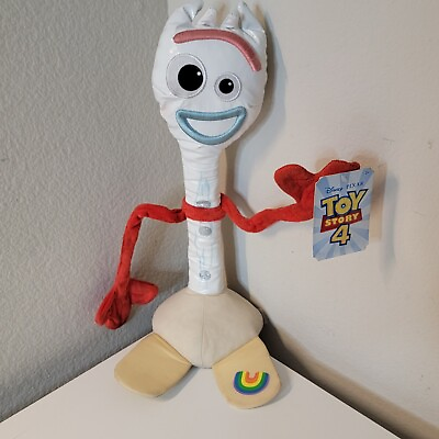 #ad Disney•Pixar#x27;s Toy Story 4 Forky 18 Inch Plush Amazon Exclusive By Just Play $19.99