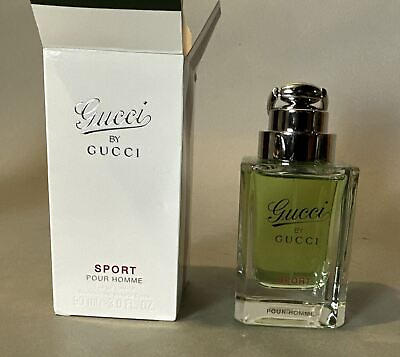 #ad Gucci By Gucci SPORT Pour Homme 3.0 oz Eau De Toilette Old Store Stock $149.00