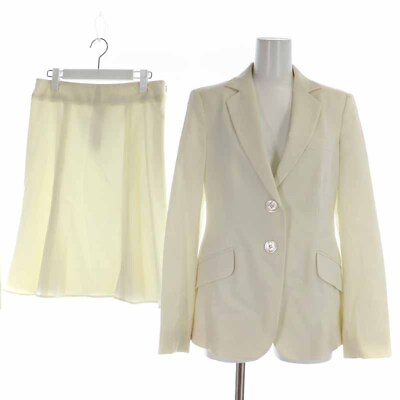 #ad Japan Used Fashion Armani Collezioni Setup Top And Bottom Tailored Jacket Sing $164.01