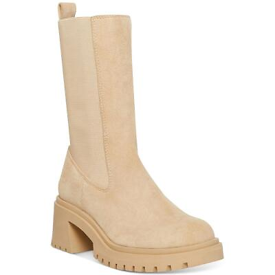 #ad #ad Steve Madden Womens Hesitant Stretch Pull On Mid Calf Boots Shoes BHFO 6185 $24.99