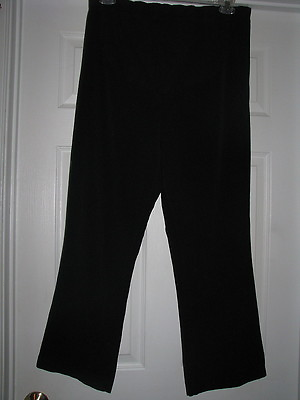 #ad Take Nine black stretch maternity pants Size medium ladies womens elastic pants $17.99