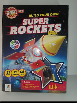 #ad Build Your Own Super Rockets 48 pg. Book 2 DIY Rockets 1 Launcher amp; 1 Rocket Kit $21.99