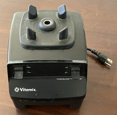#ad VITAMIX Creations Turbo 2 Speed Blender Motor Base VM0102 Black Motor Base Only $99.85