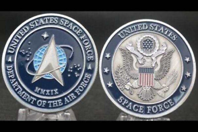 #ad NEW U.S. Space Force Great Seal Challenge Coin. $7.99