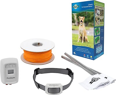 Petsafe PIG00 17440 In Ground Classic Fence System with Rechargeable Reciever $169.95