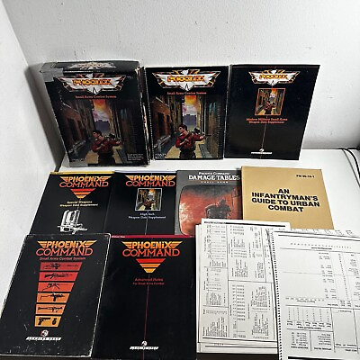 #ad Phoenix Command: Small Arms Combat System Weaponry Leading Edge Game Complete $114.99