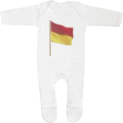 #ad #x27;Beach Lifeguard Flag#x27; Baby Romper Jumpsuits Sleep suits SS024561 GBP 9.99