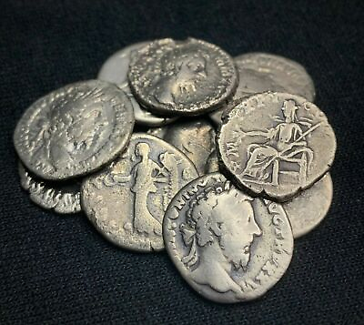#ad ONE RANDOM QUALITY SILVER ANCIENT ROMAN DENARIUS COIN 1500 YEARS OLD $54.95