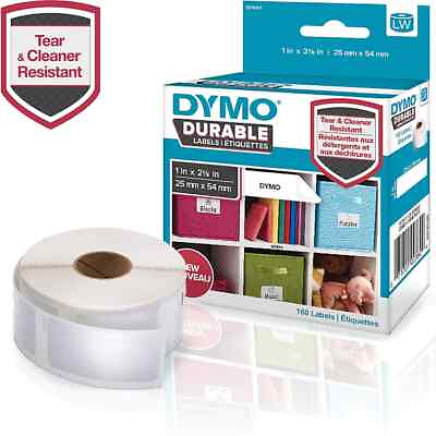 #ad Pack of 6* DYMO 1976411 1INX2 1 8IN 25MMX54MM DURABLE MULTI PURPOSE SMALL BOX $59.99