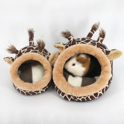 #ad Small Pet Dog Cat Animal Bed Hamster Guinea Pig Calming Sleeping Nest House $14.89