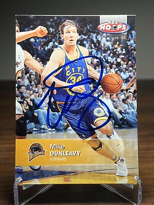 #ad Mike Dunleavy Signed Autographed 2005 06 Fleer Basketball Card #41 Warriors Auto $3.85