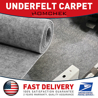 #ad 80quot;x40quot;Underfelt Carpet for Auto RV BoatCar Trunk Liner Felt Fabric Material $16.88