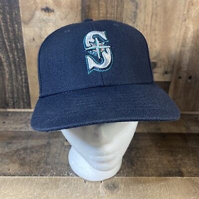 #ad Seattle Mariners Logo 47 Brand Strapback Hat Cap MLB Navy Blue Adult FREE SHIP $11.99