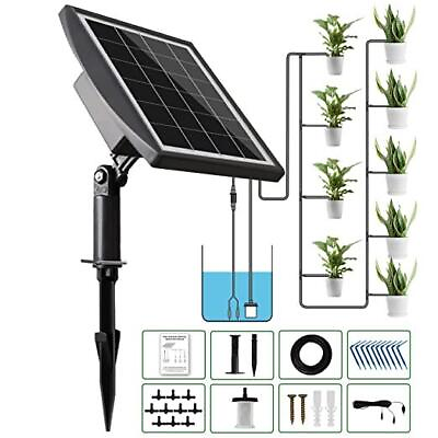 #ad Solar Automatic Plant Waterer Auto Easy DIY Watering System Supported Pots Plant $25.90