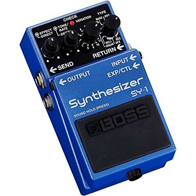 #ad BOSS Synthesizer SY 1 Blue guitar Bass Multi effector Audio equipment $177.00