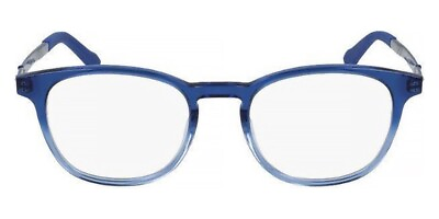 #ad Spyder SP4003 400 Blue Translucent Round Eyeglasses Plastic Frame 50 19 145 $151.60