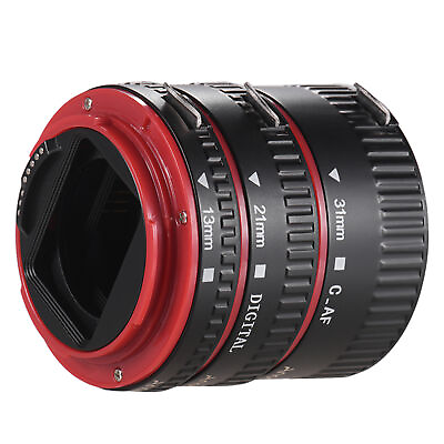 #ad Auto Macro Extension Tube 13mm 21mm 31mm for Canon 60D R7J1 C $17.71