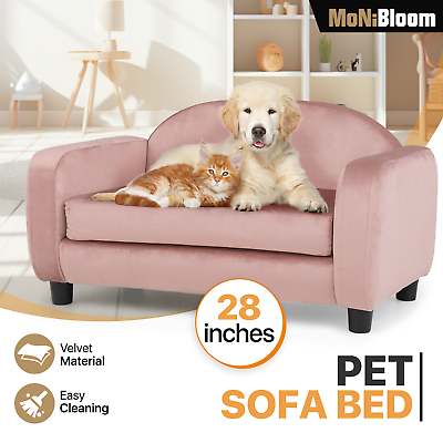 #ad Pet Dog Sofa Bed Soft Warm Small Cat Dog Kennel Mat Anti slip Removable Cushion $82.99