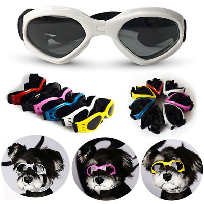 Pet Sunglasses Foldable Goggles Adjustable UV Cat Dog Glasses Eye Protection I $13.79
