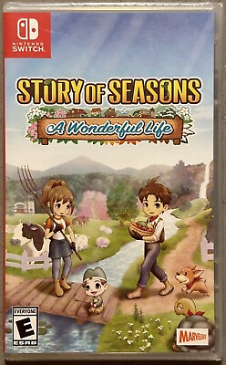 #ad New Story of Seasons: A Wonderful Life Nintendo Switch 2023 $20.98