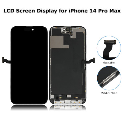#ad LCD Display Touch Screen Digitizer Replacement Part For iPhone 14 Pro Max 6.7#x27;#x27; $129.95