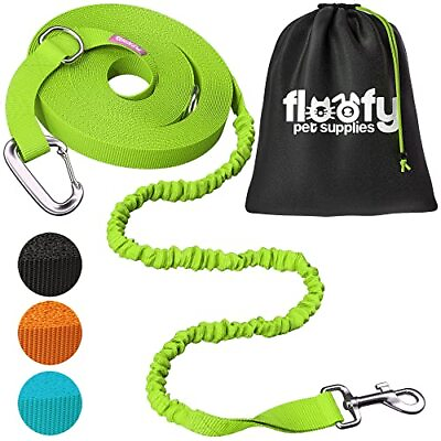 #ad Dog Training Leash Shock Absorbing Bungee 50ft Obedience Recall Agility L... $59.47