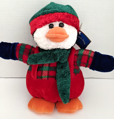 #ad Royal Plush Toys 10quot; Penguin w scarf and stocking cap 20 $12.99