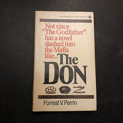 #ad quot;THE DONquot; by FORREST V. PERRIN 1971 Award Books paperback Mafia True Crime $8.09