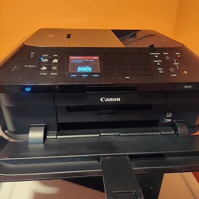 #ad Canon PIXMA MX922 Wireless All In One Color Inkjet Printer Copier Scanner no ink $120.00