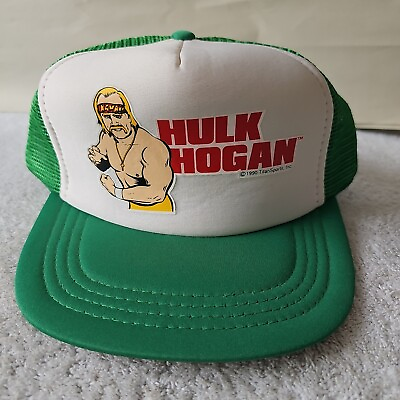 #ad #ad Vintage Hulk Hogan 1990 TitanSports Inc Youth Hat Cap Universal Very Good $64.95