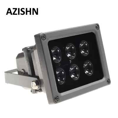 #ad CCTV LEDS IR Illuminator Infrared Lamp 6pcs Array Led IR Waterproof Night Vision $33.41