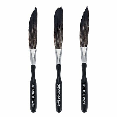 #ad Custom Shop Sword Pinstripe Brush 3 Size Kit 0 00 000 $19.99