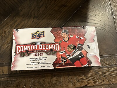 #ad 2023 24 UD Upper Deck Connor Bedard Collection Box Set Factory Sealed $39.98