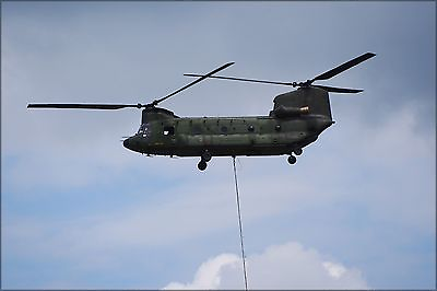 #ad Poster Many Sizes; Boeing Ch 47D Chinook Helicopter $160.11