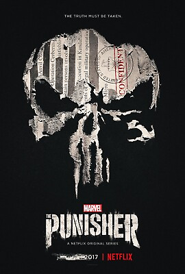 #ad New Art Print of the 2019 Promo Poster from the TV Series quot;The Punisherquot; $9.99