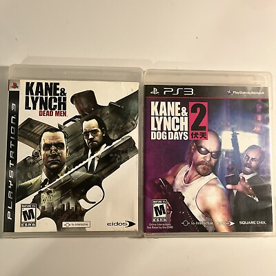 #ad Kane amp; Lynch: Dead Men amp; Dog Days PlayStation 3 Complete Mint $17.99