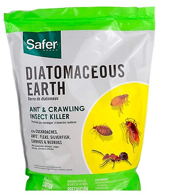 #ad Safer 51703 4lb Diatomaceous Earth Bed Bug Flea amp; Ant Crawling Insect Killer $33.99