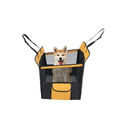 #ad Dog Car Multi Use Seat Cover Mesh Window Small amp; Medium Dog w Removable Cushion $41.96